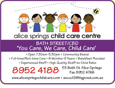 Alice Springs Child Care Centre - Child Care Find 1