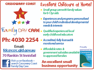 Cassowary Coast Family Day Care - Child Care Find 1