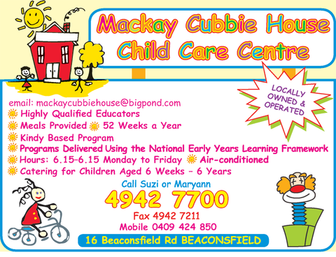 Mackay Cubbie House Child Care Centre - Child Care Find 3