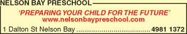 Nelson Bay Preschool - Child Care Find 1